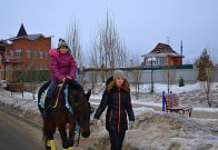 Катание на лошадях 2 января